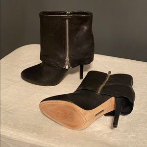 Vince Camuto Cuffed Leather Booties